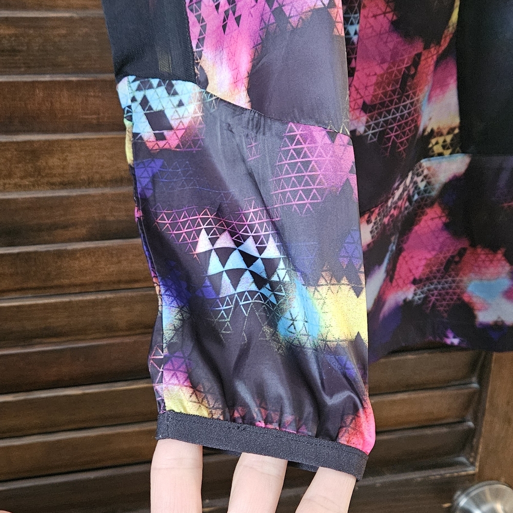 LuLaRoe Rise Geometric Pattern Jacket - Picture 5 of 6